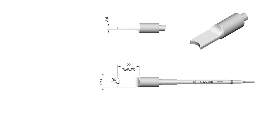 C470038 - Cartridge for T470 Comfort handpiece